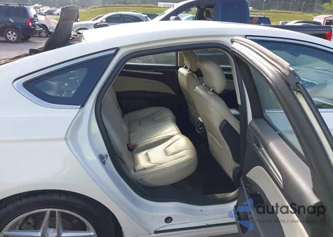 2014 Ford Fusion Hybrid Titanium from USA, damaged, VIN 3FA6P0RU7ER372654